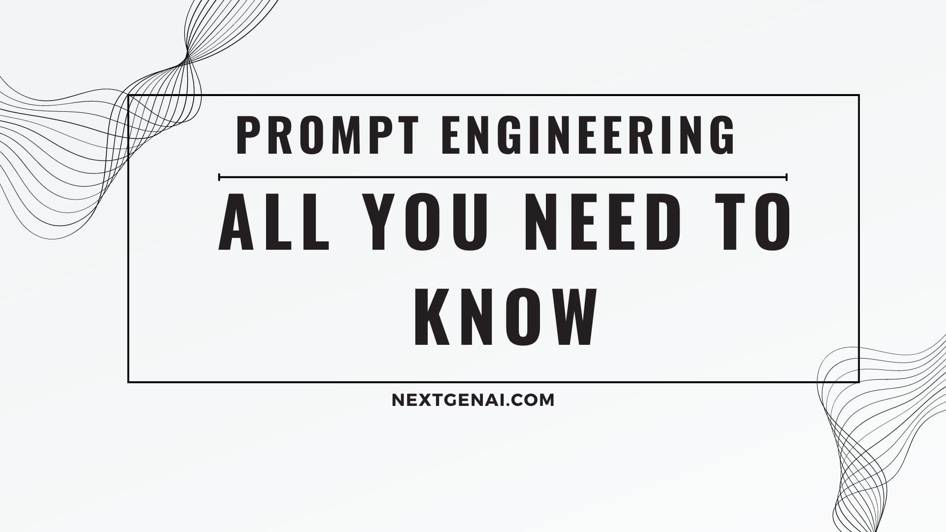 Master the AI with Prompt Engineering